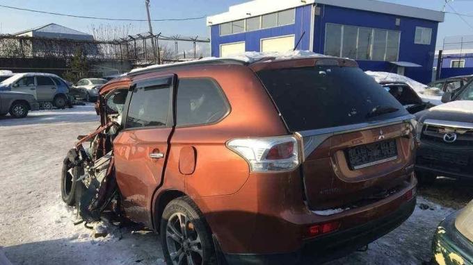 Mitsubishi Outlander GF в разборе по частям