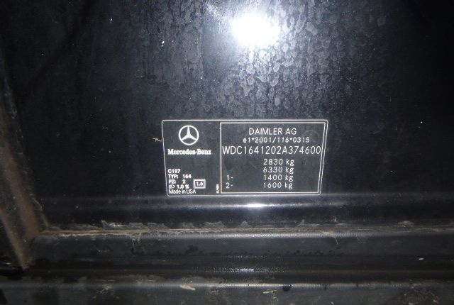 Разбор Mercedes ML-class W164 ML320 CDI дизель