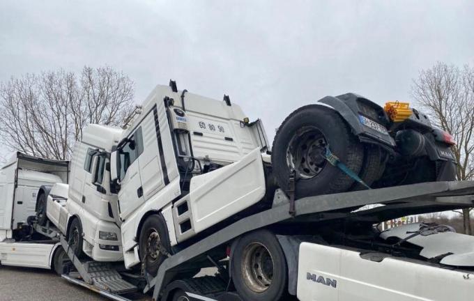 MAN DAF volvo iveco mercedes renault в разборе