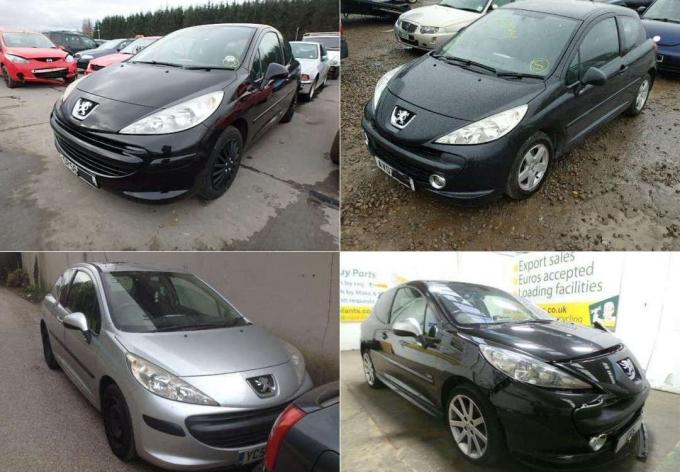 Запчасти на Пежо 207 Peugeot 207