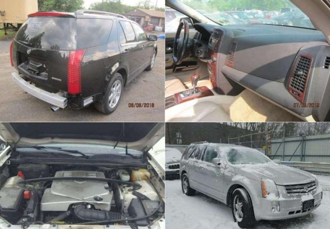 Кадиллак срх 1 на запчасти Cadillac SRX I