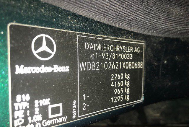 Разобран на запчасти Mercedes E W210 1995-2002