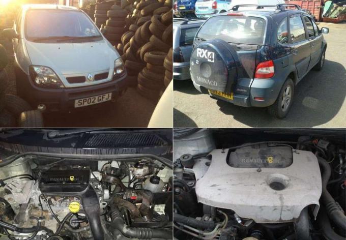 Запчасти Рено Сценик рх4 Renault Scenic RX4