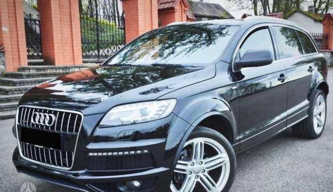 Разбор audi q7 4L 2013 год