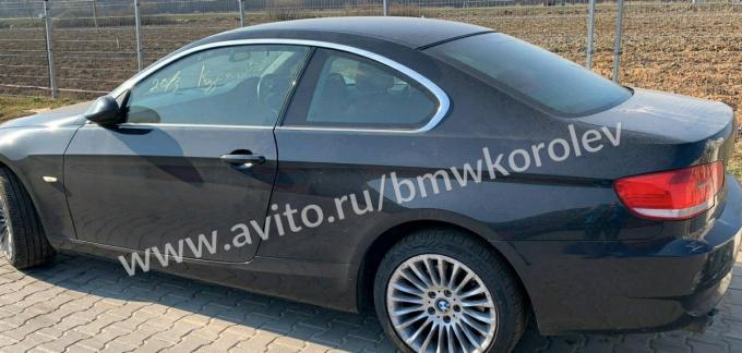 BMW E92 на запчасти N52B30