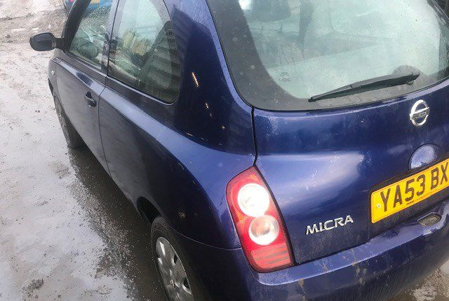 Разобран на запчасти Nissan Micra K12E 2003-2010