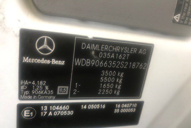 Разбор на запчасти Mercedes Sprinter 2006-2014