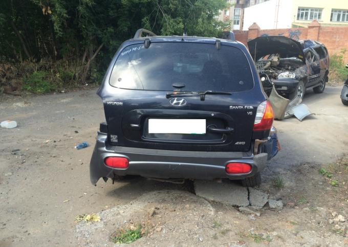 Hyundai Santa Fe 2004гв 2,7л АКПП по запчастям