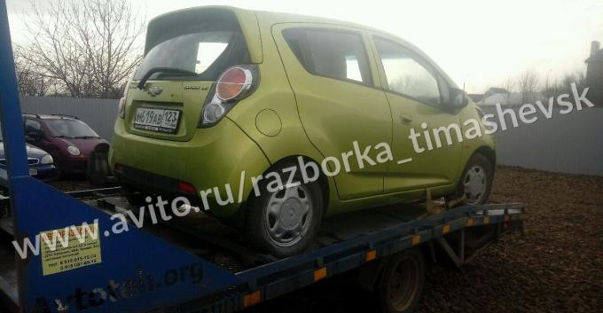 Запчасти chevrolet spark M300 m200