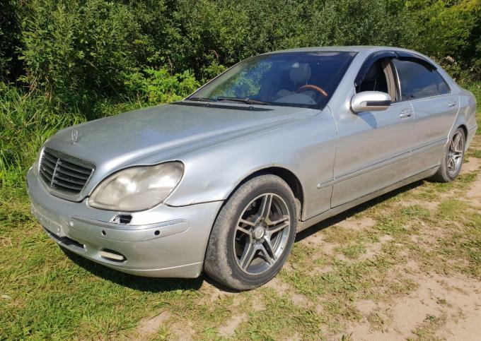 Mercedes S s430 w220 m113 v8 АКПП long серый запча