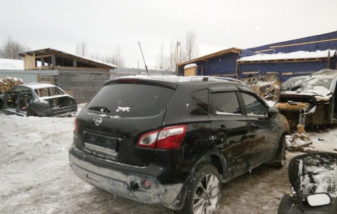 Nissan Qashqai в разборе по частям