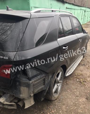 Кузов целиком кабина Mercedes ML166 ML63 двс М157