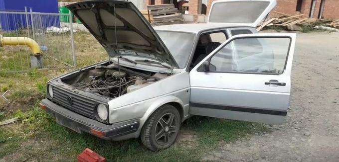 Volkswagen Golf II 1.6 / Фольксваген Гольф 1989г