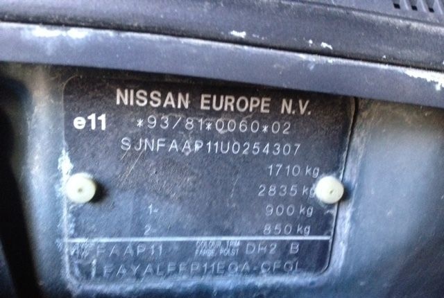 Разбор на запчасти Nissan Primera P11 1996-1998