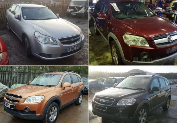 Chevrolet Captiva Epica на запчасти