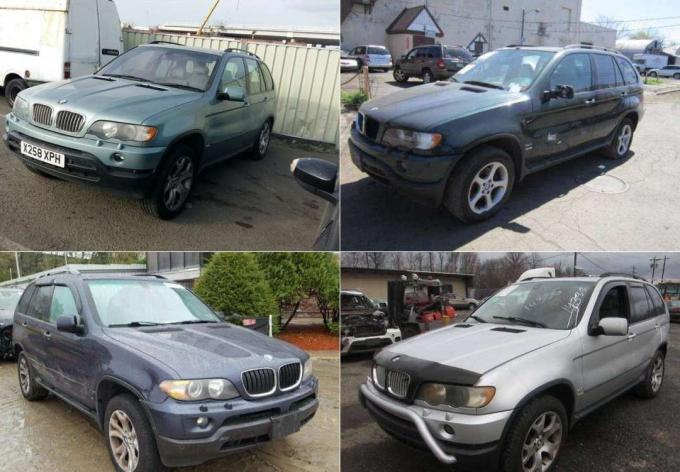 BMW X3 E83 X5 E53 на запчасти