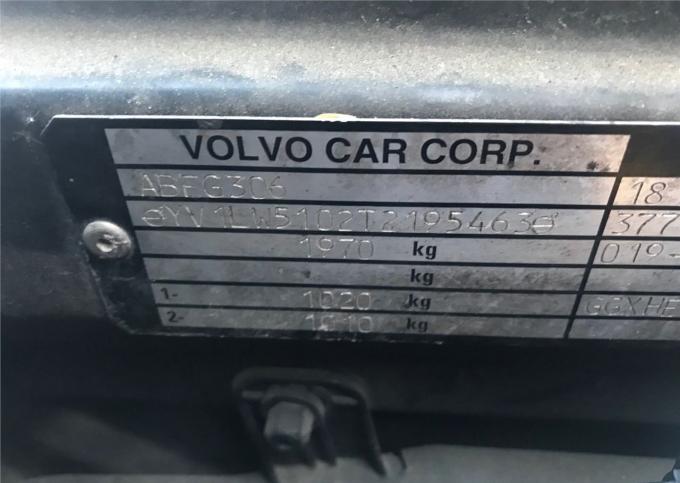 Разбор на запчасти Volvo 850