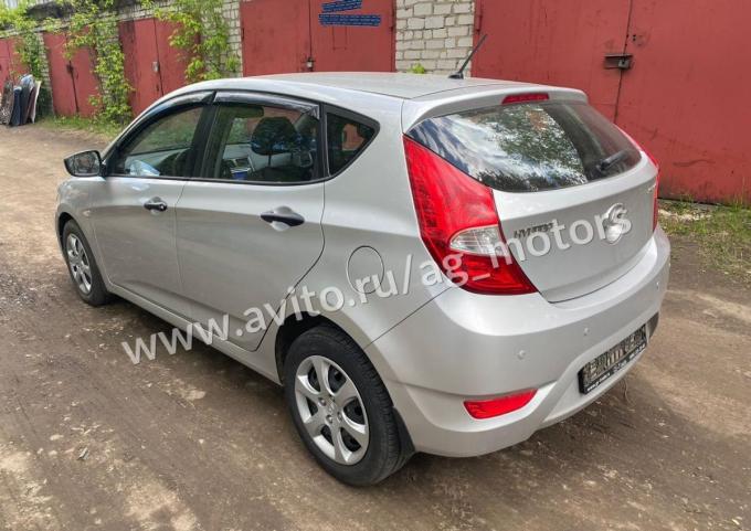 Разбор Hyundai Solaris 1.4 G4fa МКПП 5ст Хэтчбек