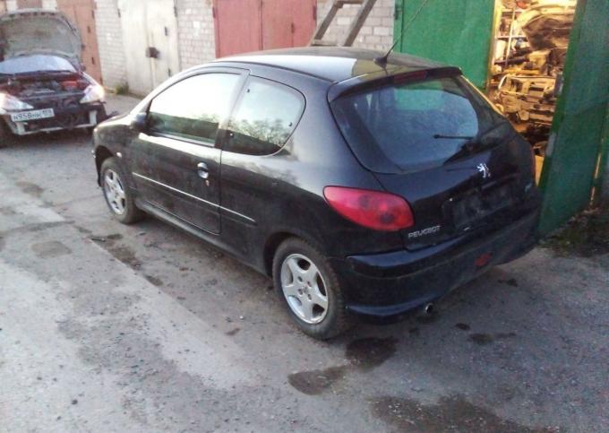 В разборе Peugeot 206/Пежо 206 хэтчбек