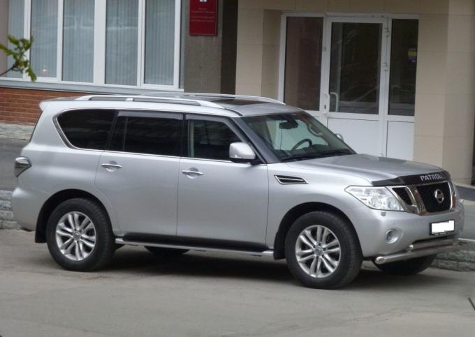 Разбор Ниссан Патрол И62 Nissan Patrol Y62 2012