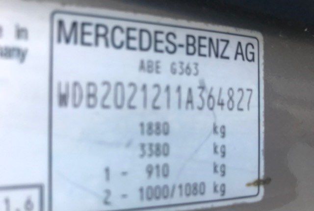 Разобран на запчасти Mercedes C W202 1993-2000