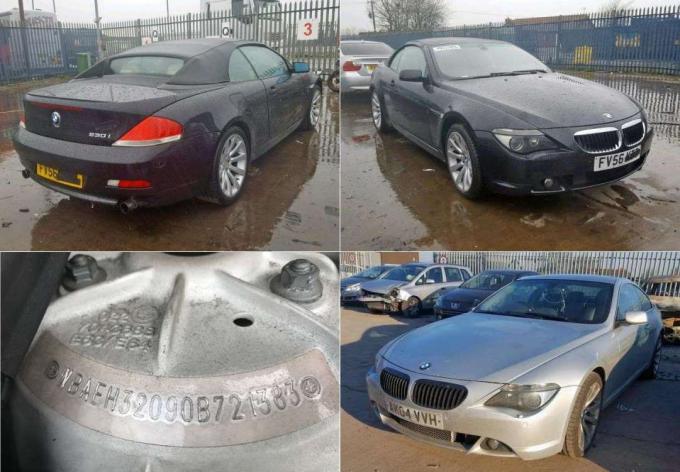 Разборка бмв 6 (Е63) BMW 6 series E63/E64