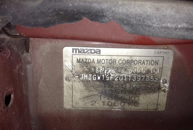 Разобран на запчасти Mazda 626 1997-2001