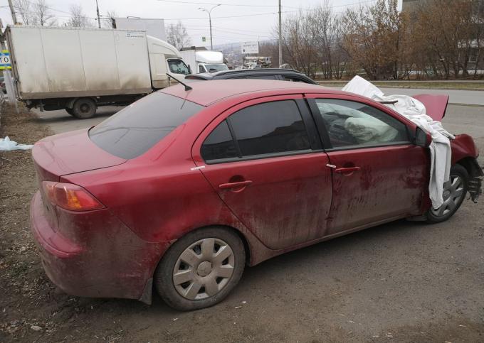 Разбирается Mitsubishi Lancer 10 1.8 МКПП 2008 год