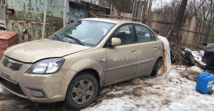 Киа Рио 2 Kia Rio2 в разборе 2005-2011