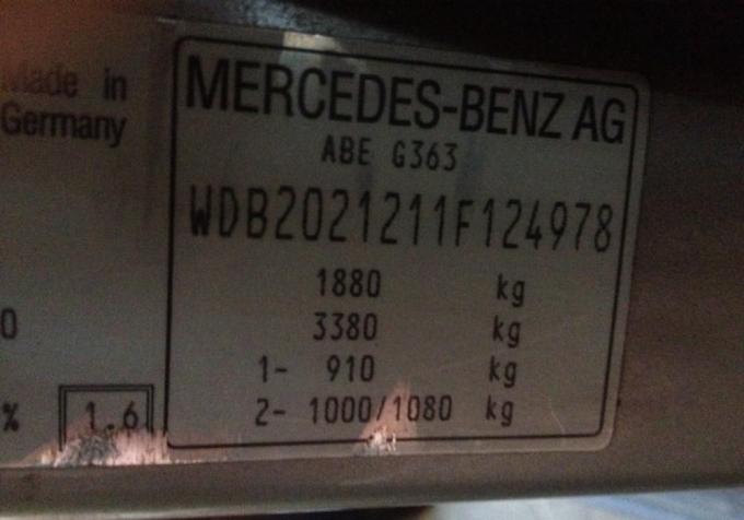 Разобран на запчасти Mercedes C W202 1993-2000