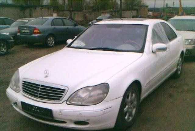 Мерседес W220 Mercedes W220 S 98-02г