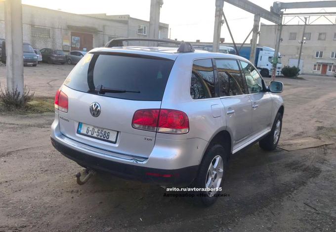 Разбор Volkswagen Touareg 2006 2.5 TDI 174 л.с BAC