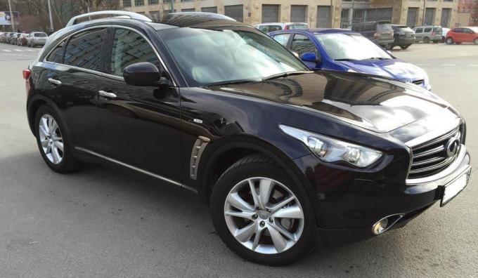 Разбор Инфинити фх Infiniti FX S51 рестайл. 2011