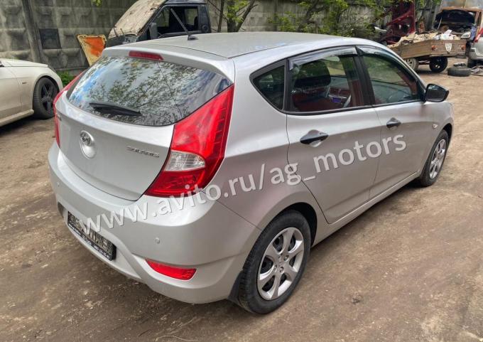 Разбор Hyundai Solaris 1.4 G4fa МКПП 5ст Хэтчбек