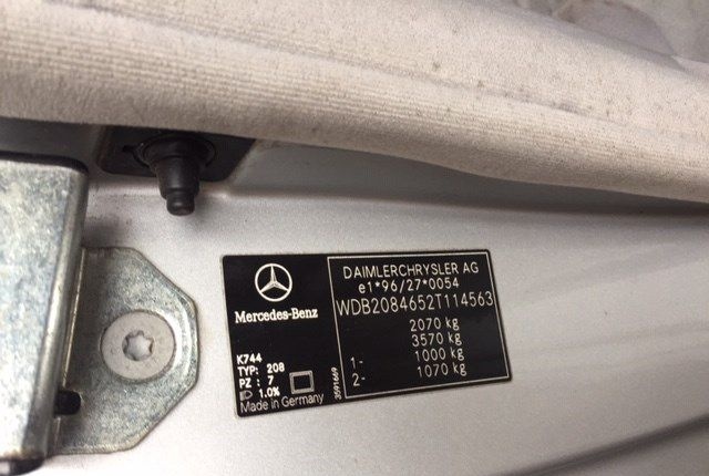 Разбор на запчасти Mercedes CLK W208 1997-2002