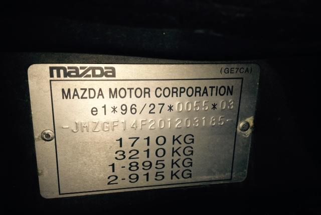 Разобран на запчасти Mazda 626 1997-2001