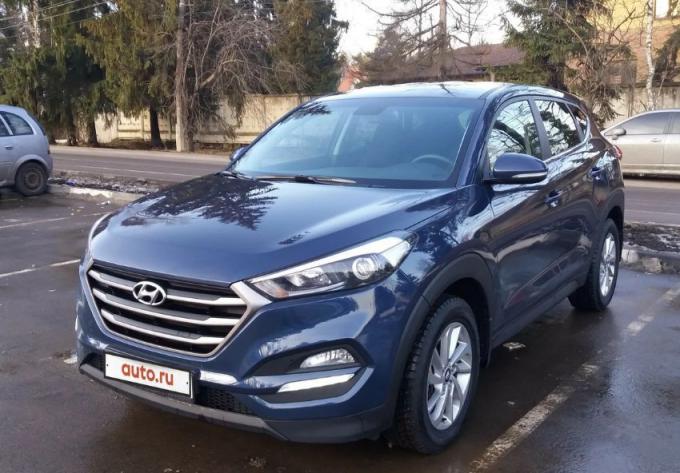 В разборе Hyundai Tucson 2016-2018г