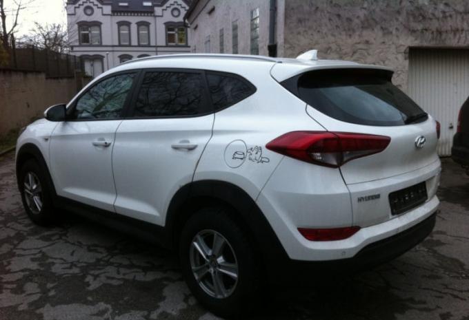 Hyundai Tucson 2016г, на запчасти