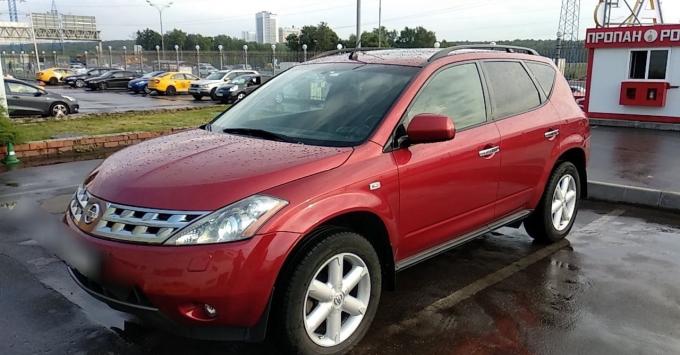 В разборе Nissan Murano z50 3.5л 4WD Вариатор