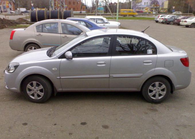 Разбор Киа Рио KIA Rio седан рестайл. 2009