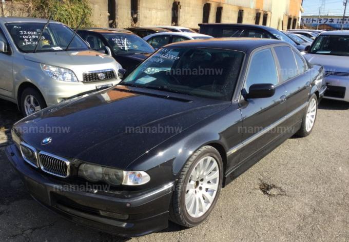 E38 740i M62B44 TU бмв BMW запчасти разбор Япония