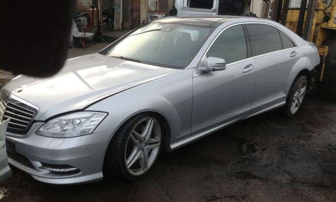 Mercedes W221 3.5 12г M276 на запчасти