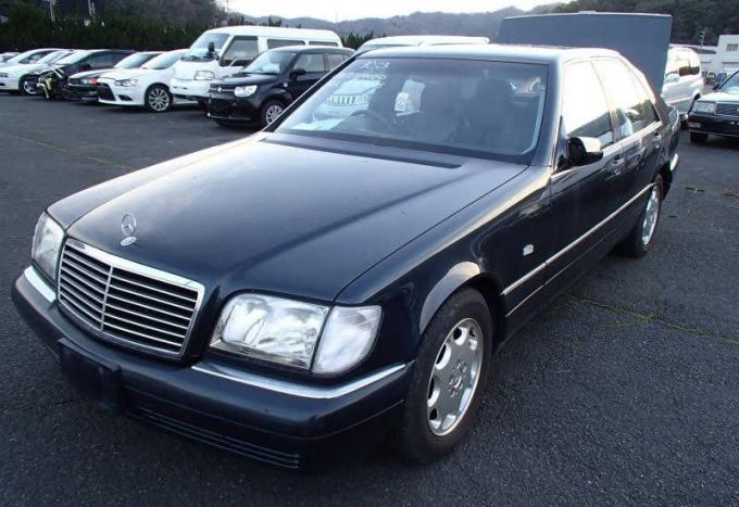 В разбор Mercedes W140 S500 Long 70 т км из Японии