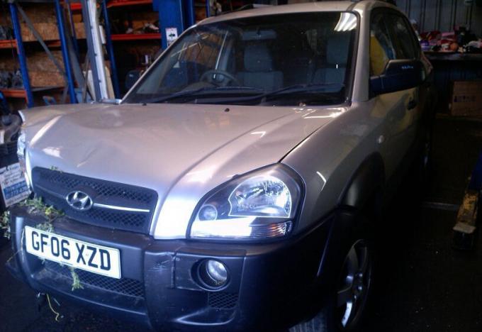 Разобран на запчасти Hyundai Tucson 1 2004-2009