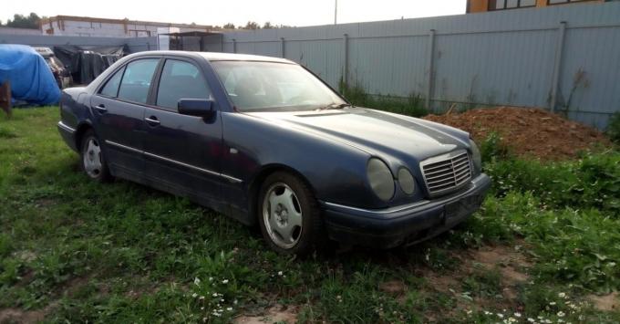 Разбор mercedes w210