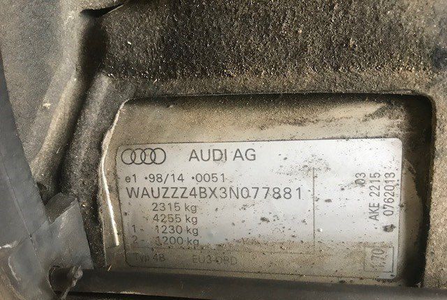 Разбор на запчасти Audi A6 (C5)