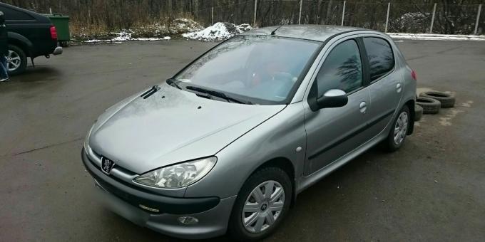 Разбор Peugeot 206 1.4