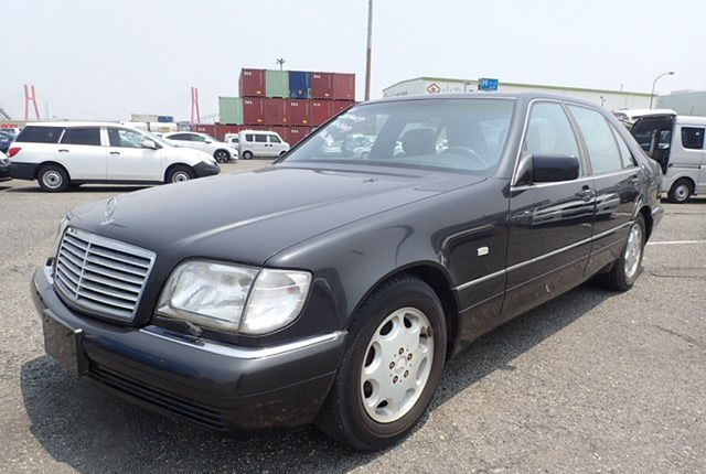 В разбор Mercedes W140 S600 рестайл из Японии