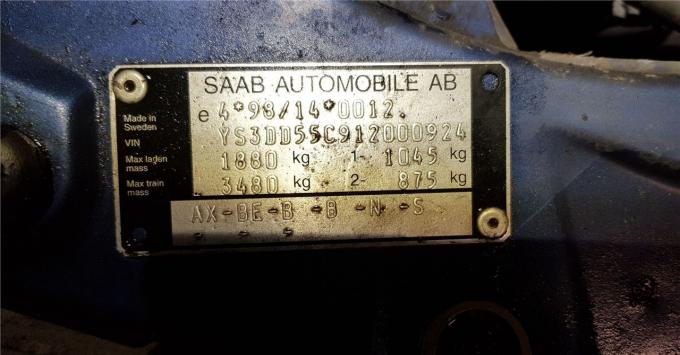 Разбор на запчасти Saab 9-3