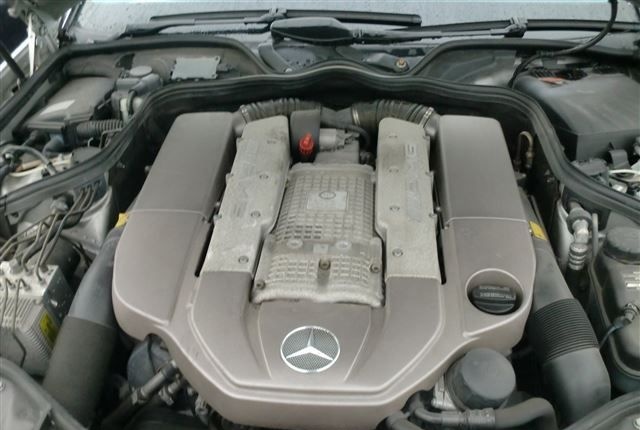 Полный разбор mercedes W211 AMG 5.5 kompressor